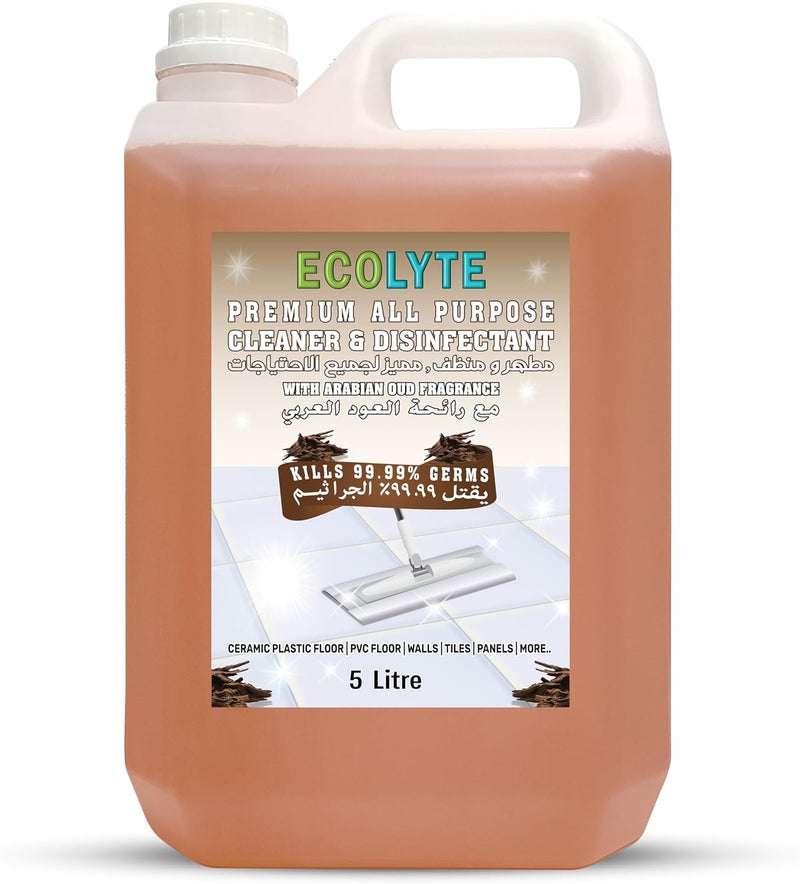 ECOLYTE+ منظف ومعقم متعدد الاستخدامات - 5 لتر - Image 1